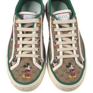 Gucci X Disney Leather Sneakers